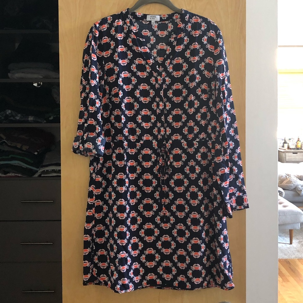 Crown & Ivy crab dress